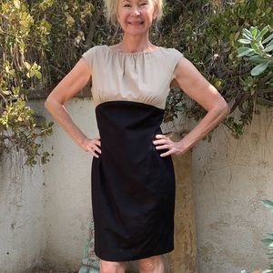 Classy two tone dress